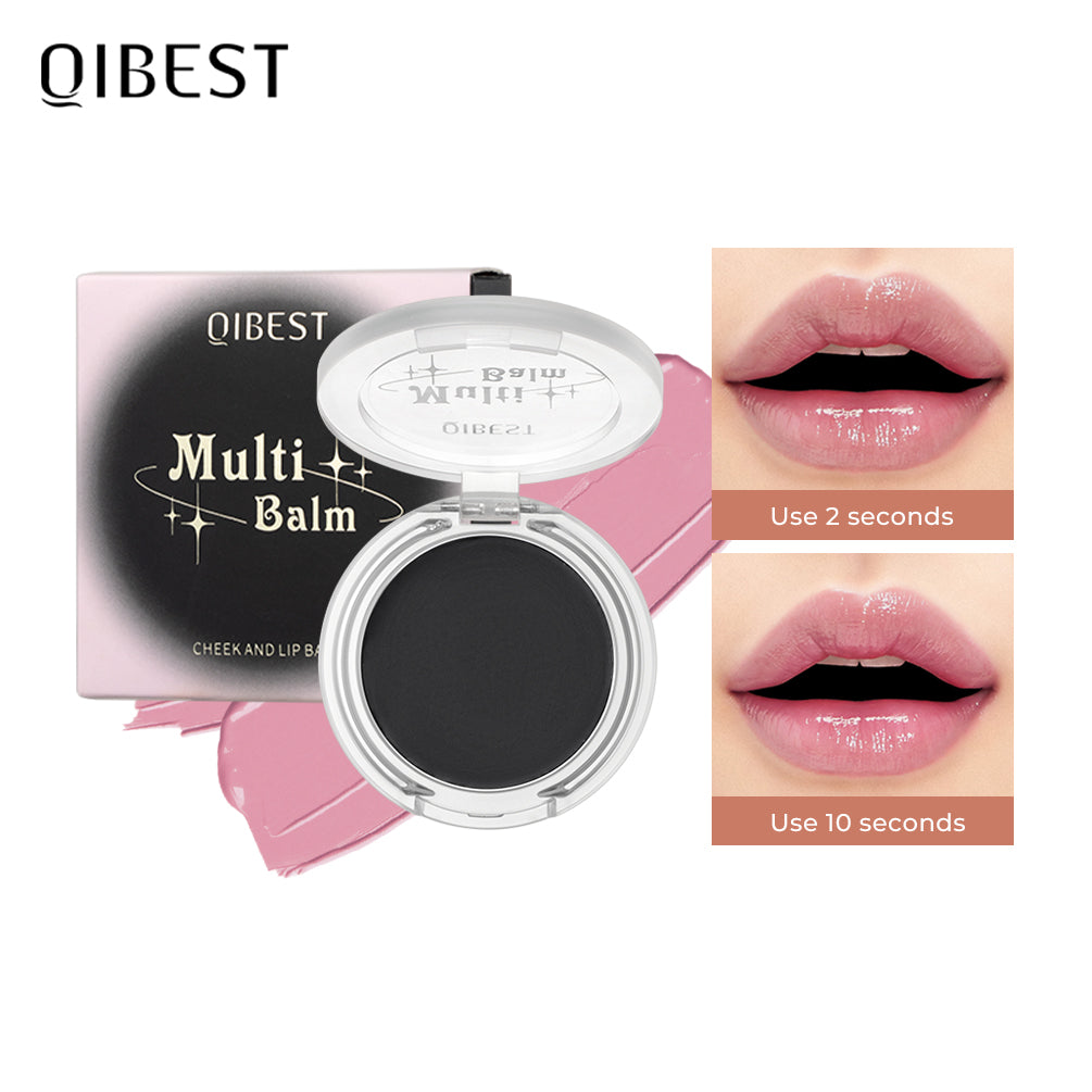 DBO MALL Q2427 Multi-Use Cosmetics Black Color Changing Black to Pink Blush - Lip and Cheek Balm Tint