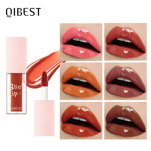 DBO MALL Q2422 Hydrating Lip gloss 6 Colors Moisturizing Glossy Plumping Lip Gloss