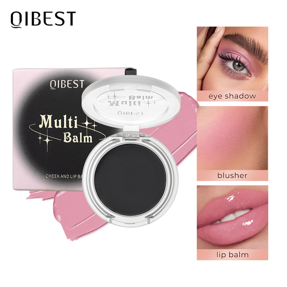 DBO MALL Q2427 Multi-Use Cosmetics Black Color Changing Black to Pink Blush - Lip and Cheek Balm Tint